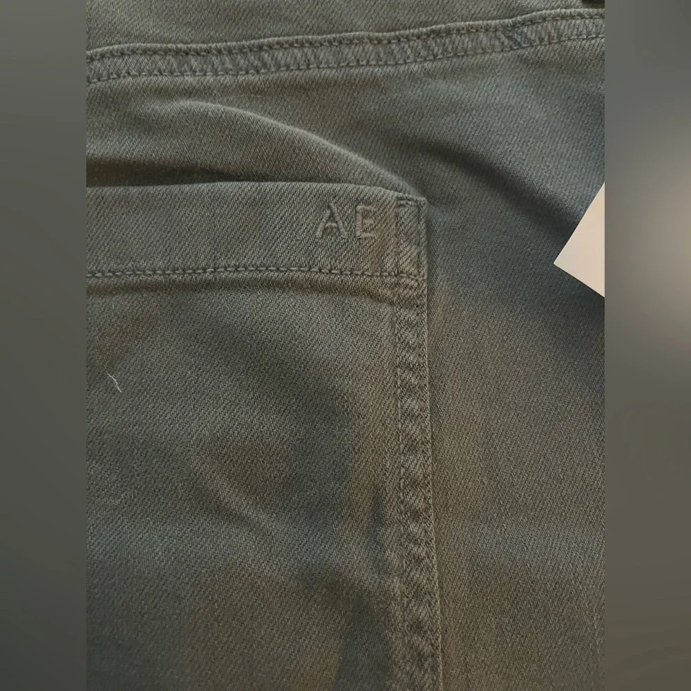 American Eagle Outfitters Cotton Forest Green Trousers size 20 - Picture 3 of 6